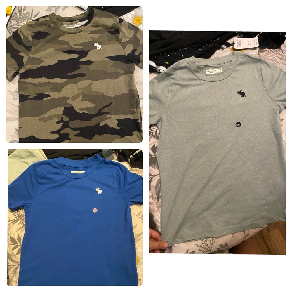 Bundle of 3 Abercrombie boys shirts